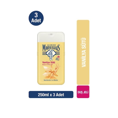 Le Petit Marseillais Dusche: Frische Meeresbrise Für Weiche Haut – 3 X 250 Ml
