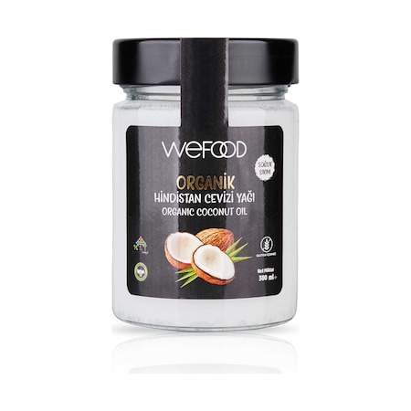 Wefood Organik Hindistan Ceviz Yağı 300 ML