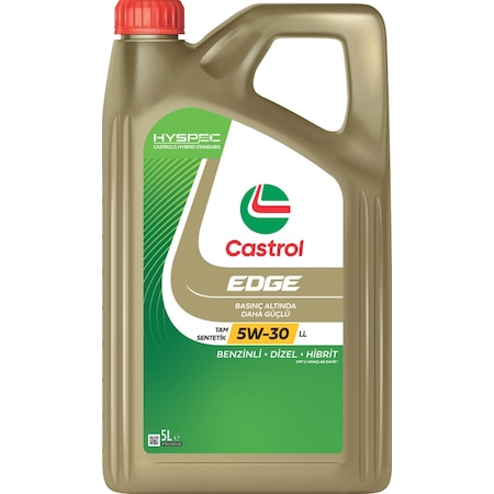 Castrol Edge 5W-30 LL Tam Sentetik DPF'li Motor Yağı 5 L