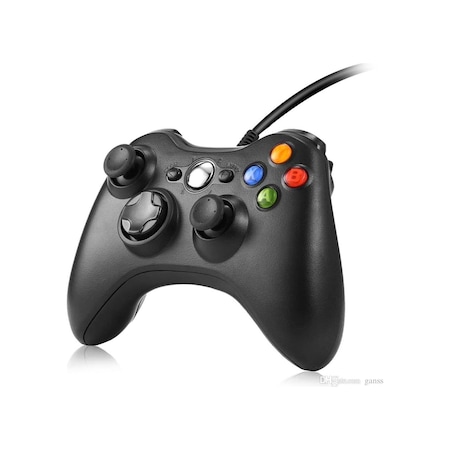 Xbox 360 Pc Uyumlu Wired Kablolu Kol Gamepad Joystick Controller