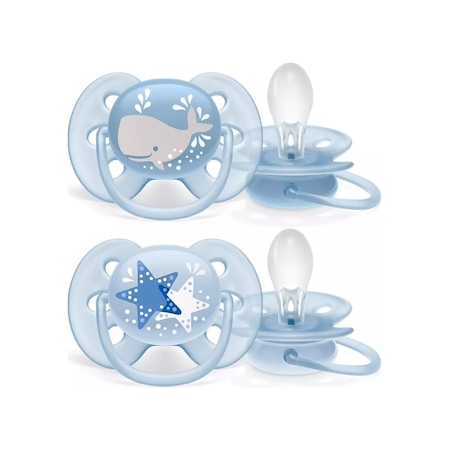 Philips Avent Ultra Soft Emzik 6-18 Ay 2li Erkek Scf223/03