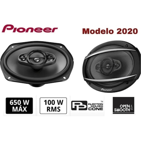 Pıoneer Ts-6977S 6X9 650Wat 100Rms Oval Hoparlör 2 Adet