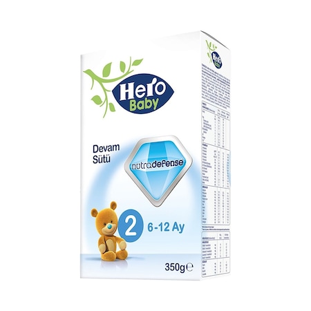 Hero Baby Nutradefense 2 Devam Sütü 350 Gr 6-12 Ay HER-6632