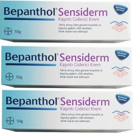 Bepanthol Sensiderm Kaşınma Giderebilen Krem 3 x 50 G