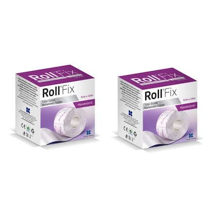 Roll Fix Tıbbi Esnek Flaster 5 CM x 10 M 2 Adet