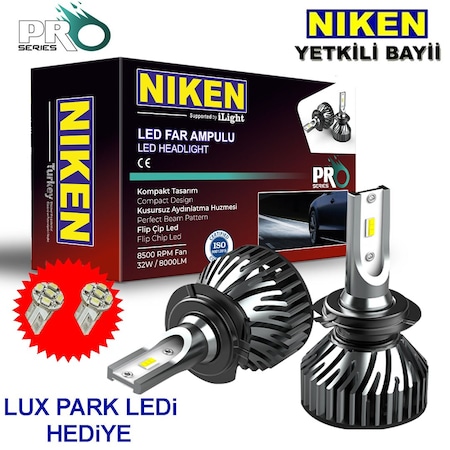 Niken Pro serisi Led Xenon Far H1-H3-H4-H7-H11-9005-9006-H10-H15-H8-H9 152203484