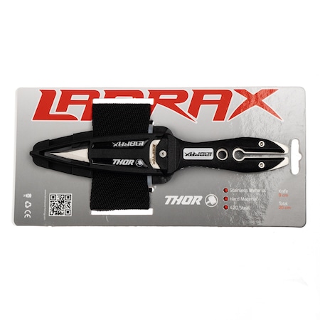 Labrax Thor Dalış Bıçağı - Bıçak + Kol Bandı / Siyah