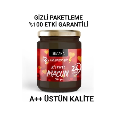 Seviana Ballı Bitkisel Karışımlı Mesir Macunu Atom Macunu 240 G