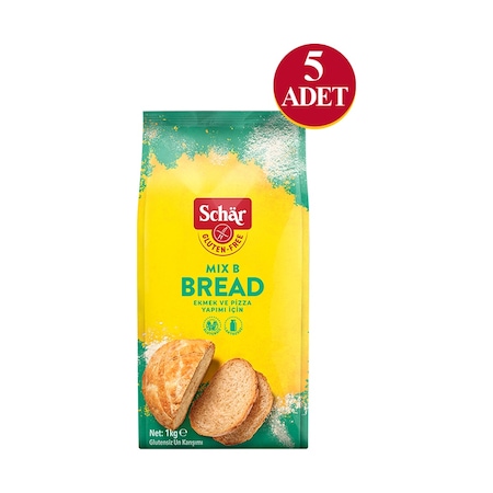 Schar Mix B Glutensiz Ekmek Unu 5 x 1 KG