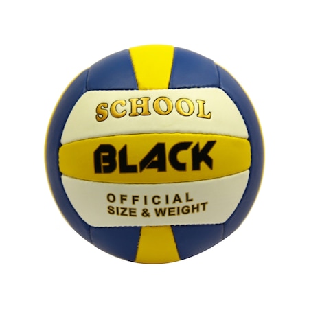 Black School BLK-017 El Dikişli Voleybol Topu Mavi Sarı