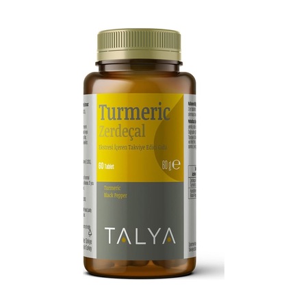 Talya Turmeric Zerdeçal Ekstresi İçeren Takviye Edici Gıda 60 Tablet