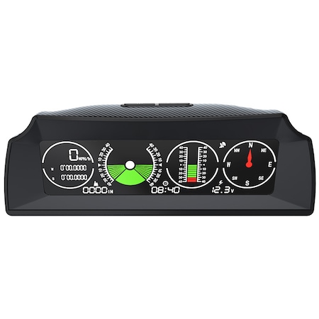 Autool X90 GPS Hız, Eğim Ölçer, Pusula HUD