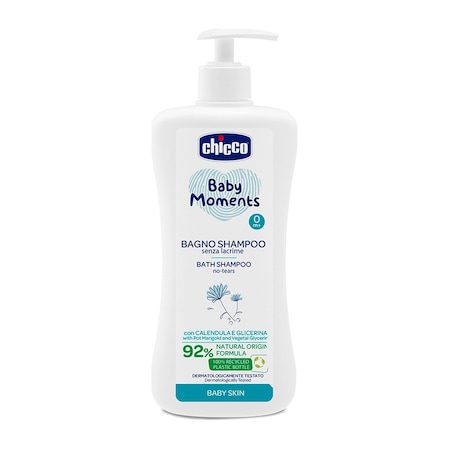 Chicco Baby Moments Göz Yakmayan Bebek Saç Ve Vücut Şampuanı 750 ML