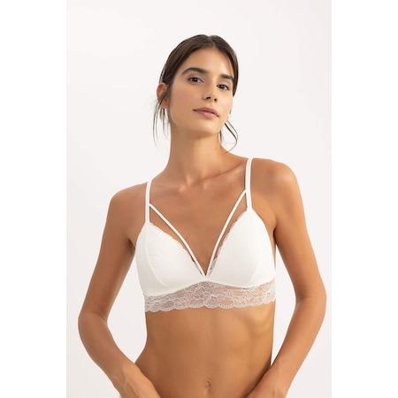 Defacto Fall İn Love Dantelli Pedli Pedli Bra R6569az24spwt46