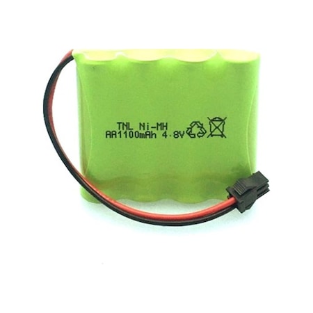 Tnl 4.8V 1100Mah Siyah Soketli Oyuncak Araba Pili