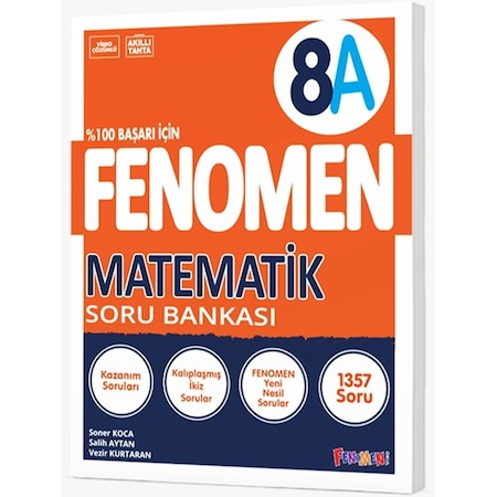 Burcu Fenomen 8 Matematik Soru Bankası A