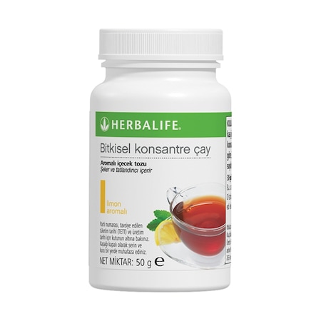 Herbalife Nutrition Bitkisel Konsantre Çay Limon Aromali 50gr