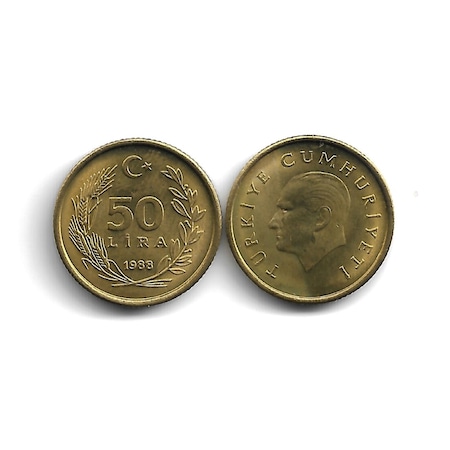 Emir Collectıon 1988 Yılı Nadir Meksika Baskı Tedavül 50 Lira