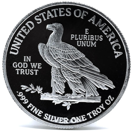 Agakulche American Silver Eagle 1 Ons Gümüş Coin 999