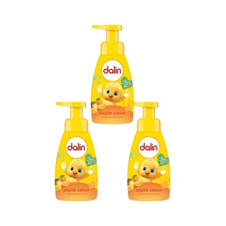 Dalin Mango ve Portakal Kokulu Köpük Sabun 200 ML x 3