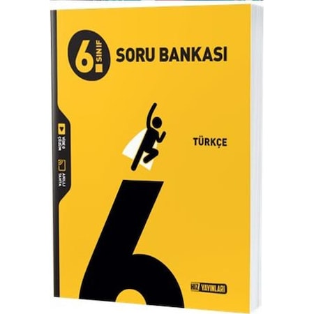 6.Sınıf Türkçe Soru Bankası- Hız Yayınları