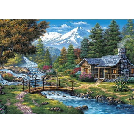 Art Puzzle 2000 Parça İki Küçük Şelale Puzzle