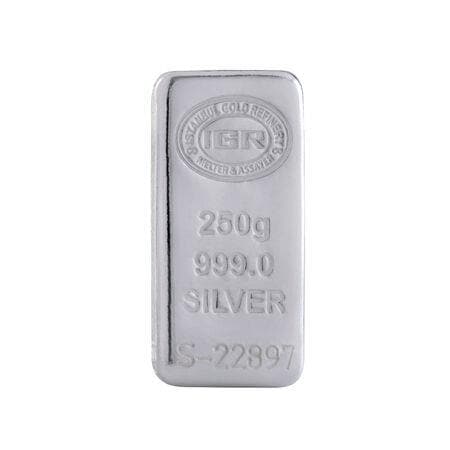 Aga Kulche İAR 999.0 250 G Külçe Gümüş