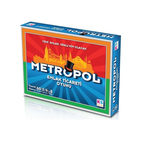 KS Games Metropol Emlak Ticareti Oyunu (yeni Kutu)