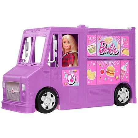 Barbie'nin Yemek Arabası Oyun Seti Gmw07