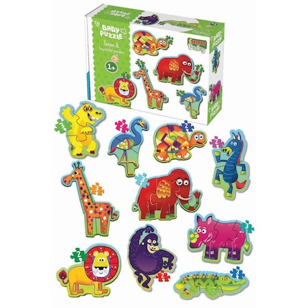 Baby Puzzle - Benim İlk Orman Hayvanlarım Puzzle