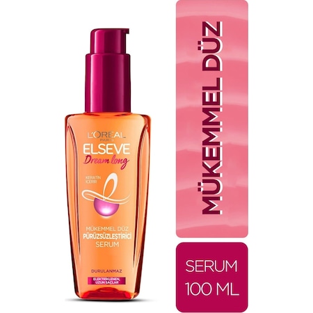 Elseve Dream Long Mükemmel Düz Pürüzsüzleştirici Serum 100 ML