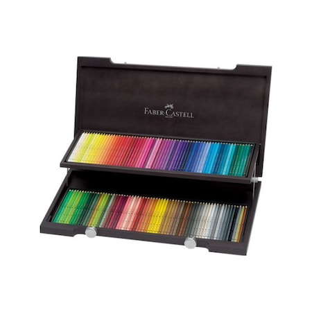 Faber Castell Polychromos Kuru Boya 120 Renk Ahşap Kutulu