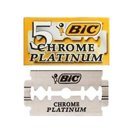 Bic Chrome Platinum Çift Taraflı Tıraç Bıçağı 100'lü Kutu