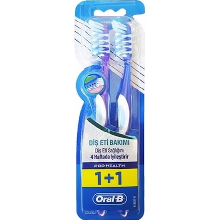 Oral-B Pro-Health Diş Eti Bakımı 1 + 1 Diş Fırçası Medium