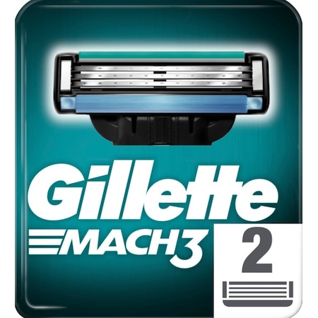 Gillette Mach3 Yedek Başlık 2'li