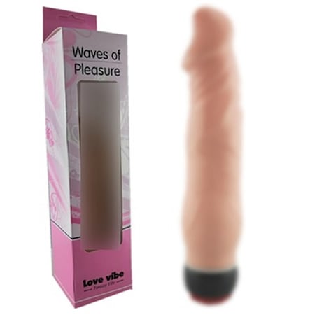 Hızlı Express Waves 20 Cm Titreşimli Süper Realistik Dildo Vibratör Penis