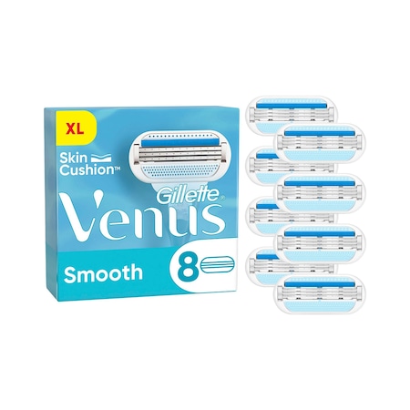 Gillette Venus Smooth Tıraş Bıçağı Yedeği 8'li