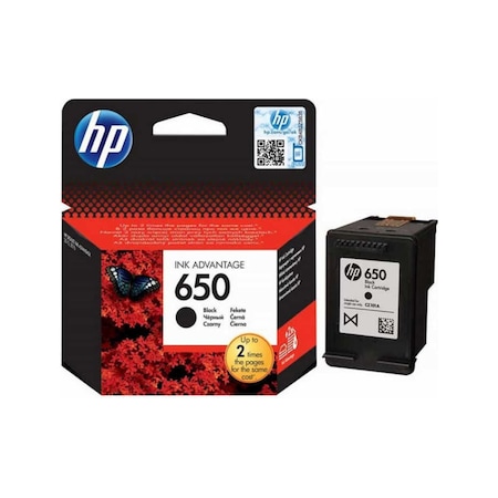 Hp 650 Siyah Mürekkep Kartuş Cz101Ae