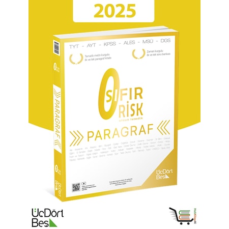 345 Paragraf Sıfır Risk 2025 Model Üç Dört Beş Yayıncılık