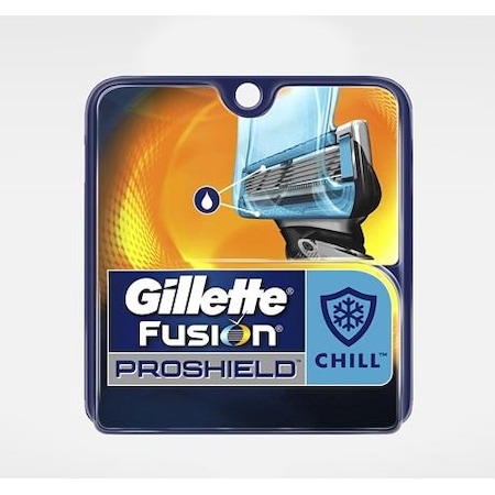 Gillette Fusion Proshield Chill Yedek Başlık 4'lü