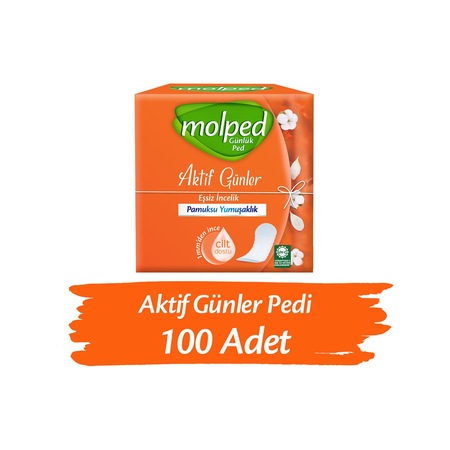 Molped Aktif Günler Günlük Ped 100 Adet