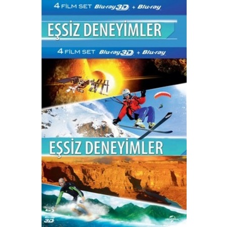 Blu Ray-Eşsiz Deneyimler (4 Blu Ray)