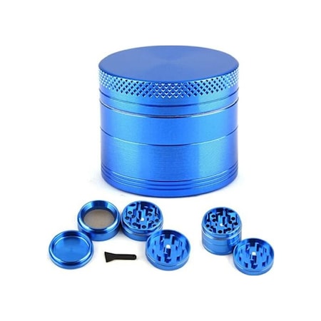 GRINDER 40mm 4 Kat Herbal Baharat Öğütücü Parçalayıcı Paslanmaz