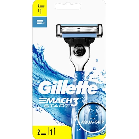 Gillette Mach3 Start Tıraş Makinesi + Yedek Başlık 2'li