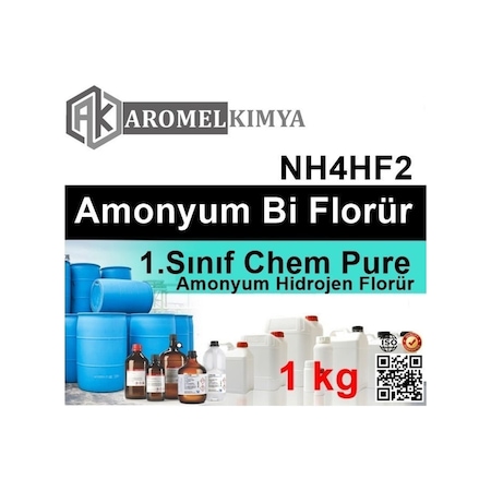 Aromel Amonyum Hidrojen Florür - Amonyum Bi Florür 1 KG