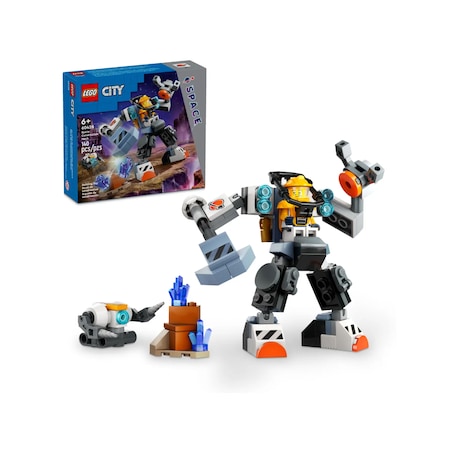 LEGO® City Uzay İnşaat Robotu 60428 6+ Yaratıcı Oyuncak Yapım Seti - 140 Parça