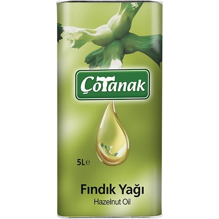 Çotanak Fındık Yağı Teneke 5 L