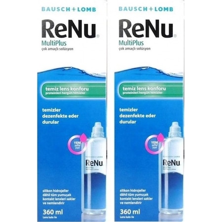 Bausch + Lomb Renu Multiplus Lens Solüsyonu 2 x 360 ML