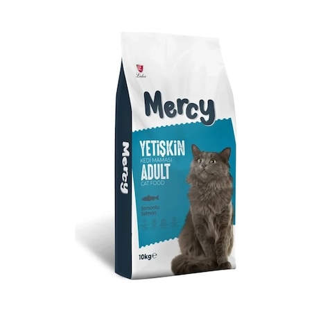 Mercy Somonlu Yetişkin Kedi Maması 10 KG