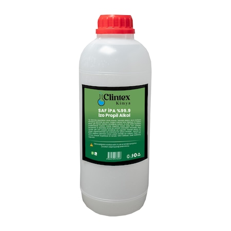 Clintex Kimya Saf Ipa %99.9 Izopropil Alkol 1 Litre